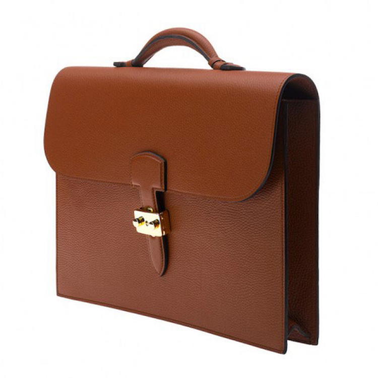 Rapport London Berkeley Tan Briefcase D201 Helen Kirchhofer