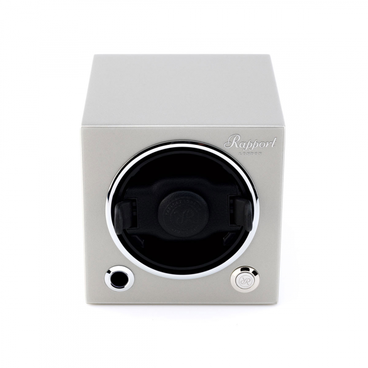 Rapport London Evo Single Watch Winder MKIII Platinum Silver EVO45