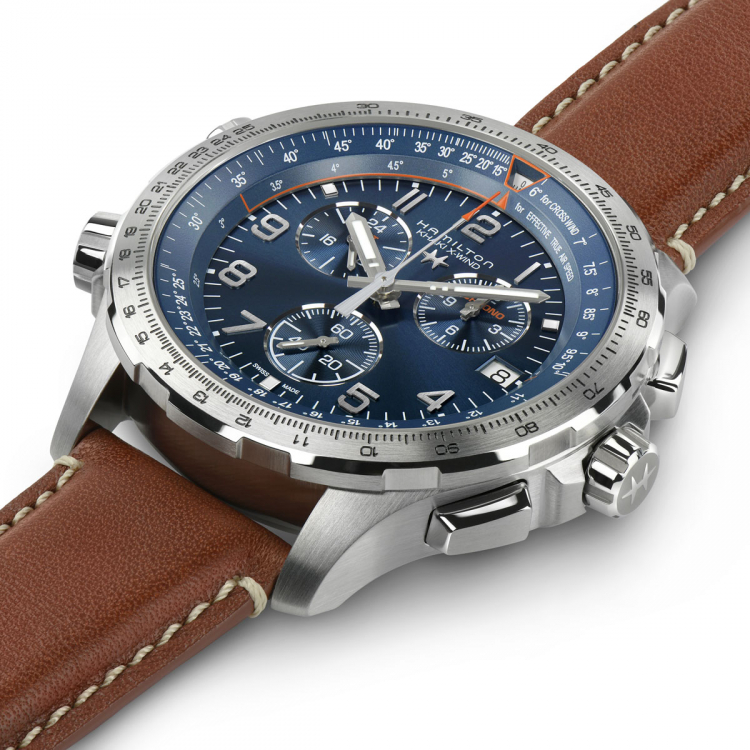 Hamilton Khaki Aviation XWind GMT H77922541 Helen Kirchhofer