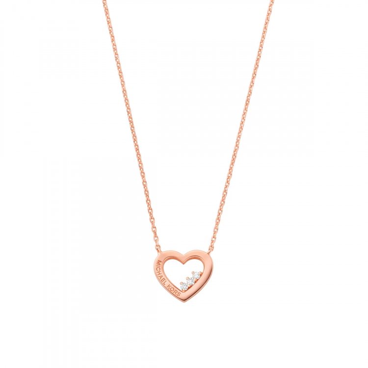 Michael Kors Heart Pendant Necklace  ASOS