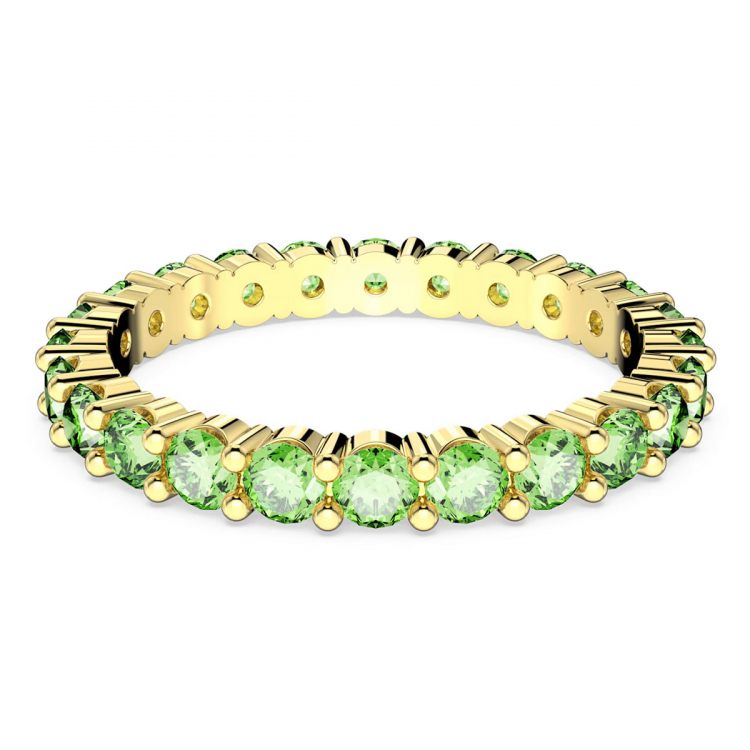 Swarovski Orbita Crystal-embellished Ring - Green