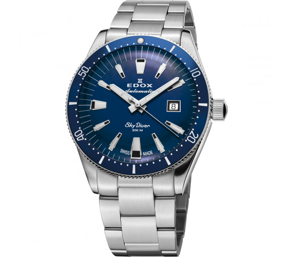 Edox Skydiver Date Automatic Limited Edition - 80126 3BUN BUIN