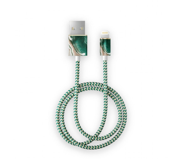 iDeal of Sweden Fashion Cable 1m Golden Jade Marble - IDFCL-98