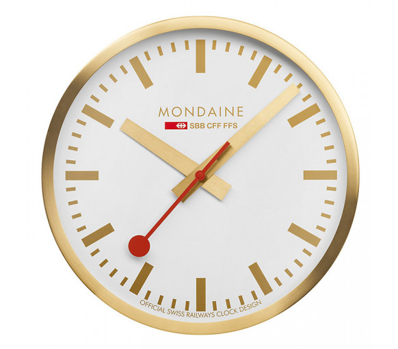 Mondaine Clock 25 cm - A990.CLOCK.18SBG