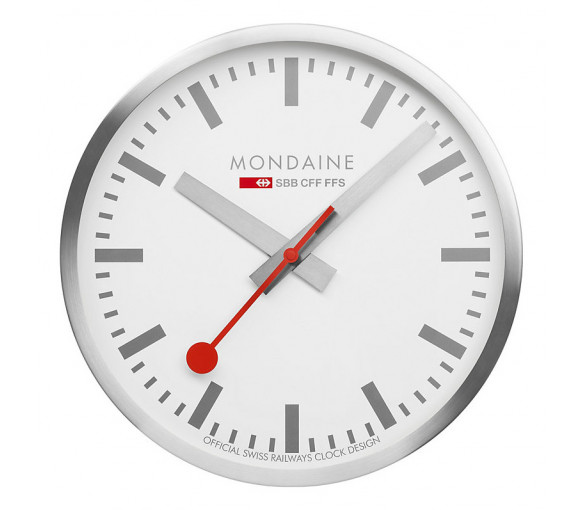 Mondaine Clock 25 cm - A990.CLOCK.18SBV