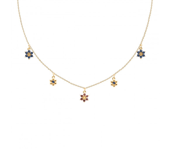 P D Paola Les Filles Gold Halskette - CO01-237-U