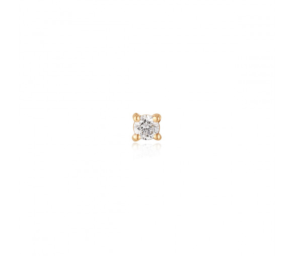 Ania Haie 14kt Gold Stargazer Natural Diamond Single Labret Ohrringe - EAU002-02YG