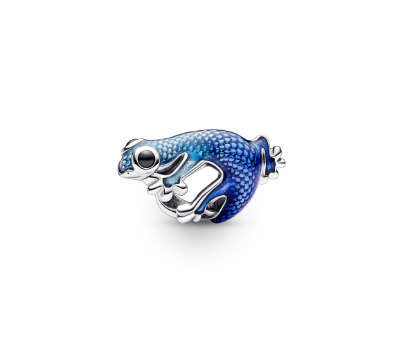 Pandora Metallic Blaues Gecko Charm - 792701C01