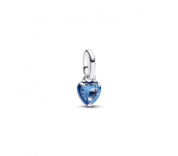 Pandora ME Blaues Chakra Herz Mini Charm - 793042C02