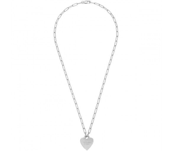 Juicy Couture Heart Pendant Maxi Chain Halskette - JCJPEN222040-115