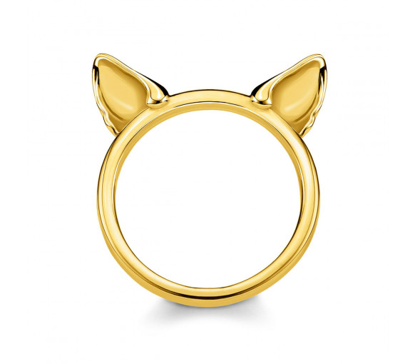 Thomas Sabo Ring Cat's Ears Gold - TR2260-413-39
